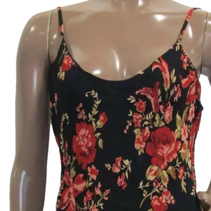 NEW REFORMATION Women's Parma Dress Admire Black/Red